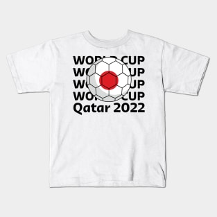 World Cup Qatar 2022  - Team Japan Kids T-Shirt